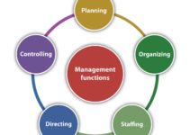 管理职能：规划，组织，人员配置，指导和控制